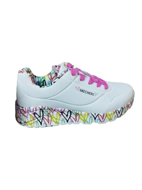 SKECHERS UNO LITE  LOVEY LUV