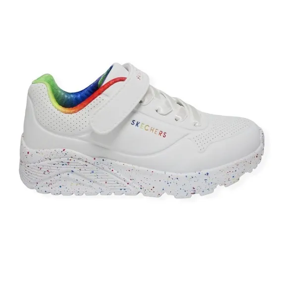SKECHERS UNO LITE RAINBOW SPECKS