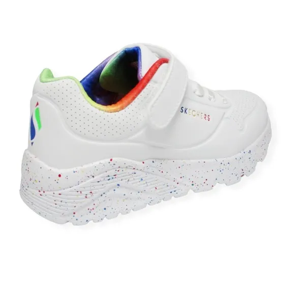 SKECHERS UNO LITE RAINBOW SPECKS