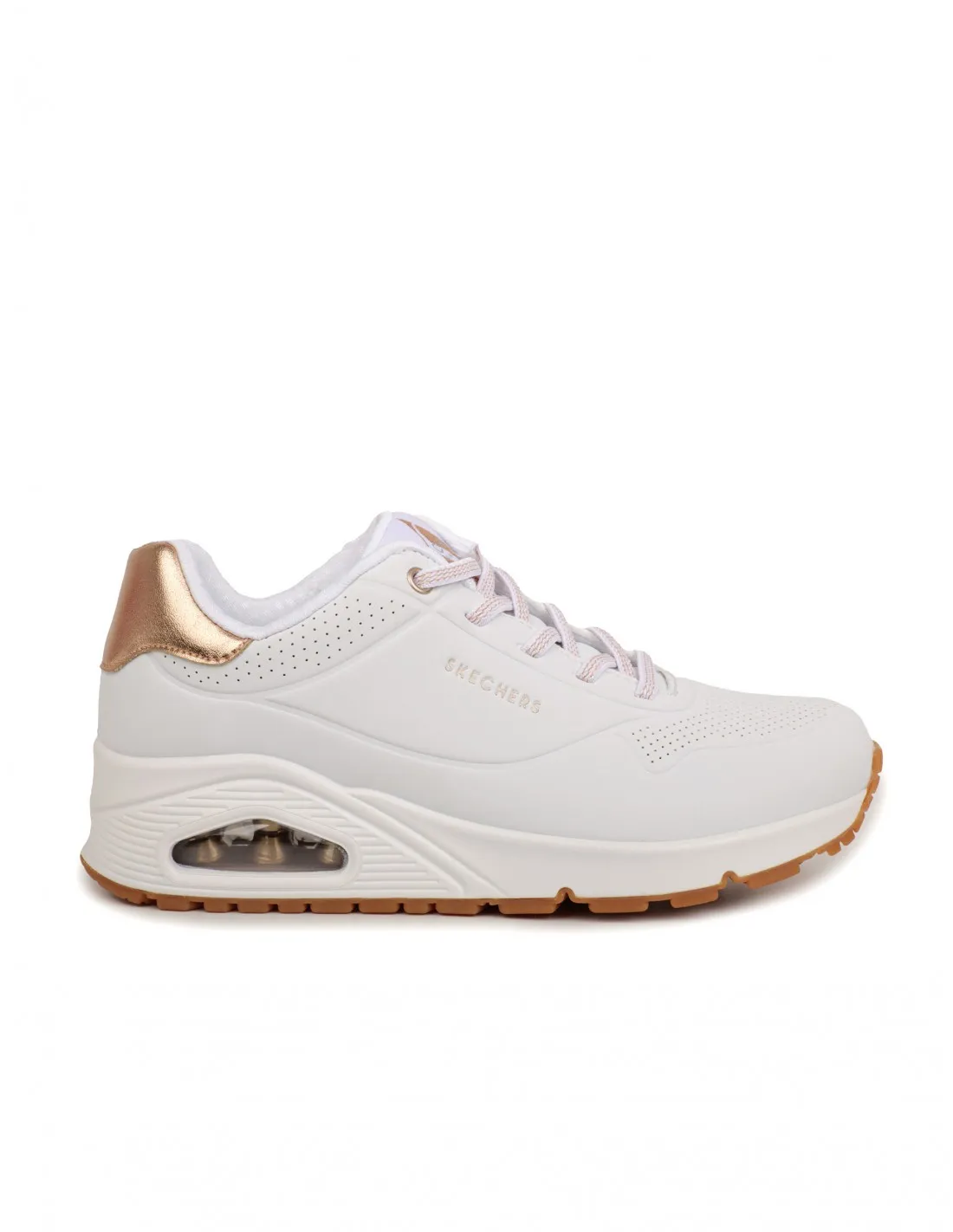 SKECHERS Uno Shimmer Away Blancas