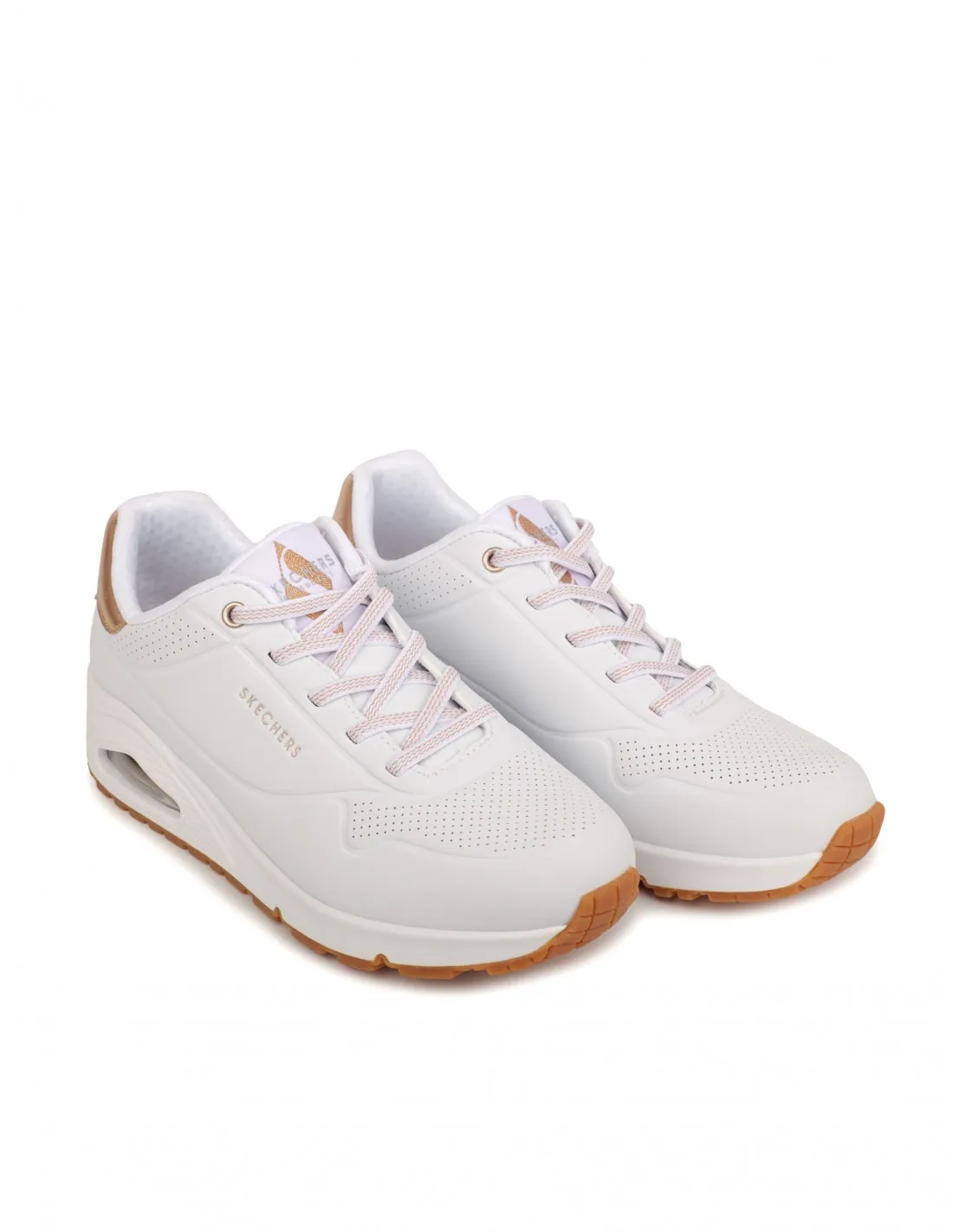 SKECHERS Uno Shimmer Away Blancas