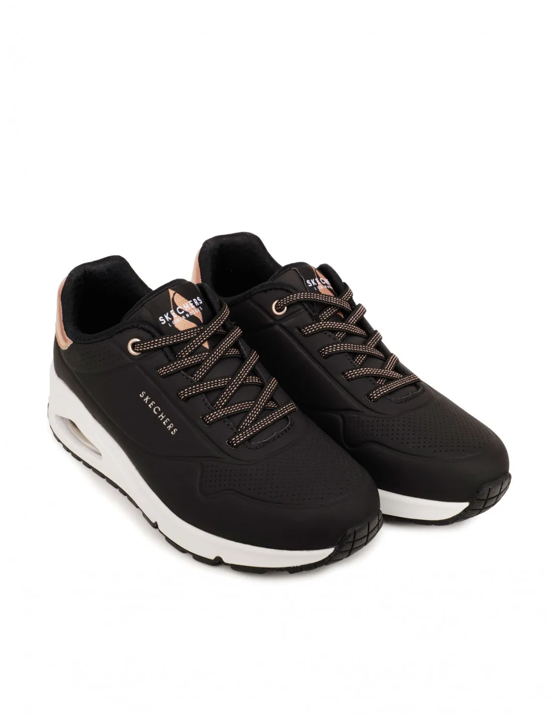SKECHERS Uno Shimmer Away Negras