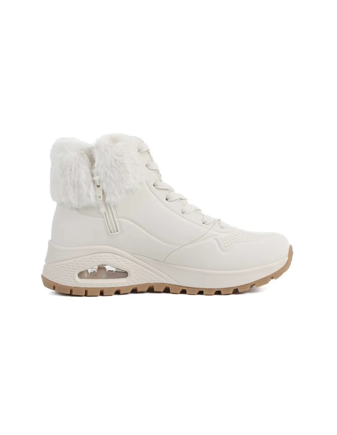 SKECHERS  ZAPATILLAS BLANCO ROTO UNO RUGGED FALL AIR MUJER