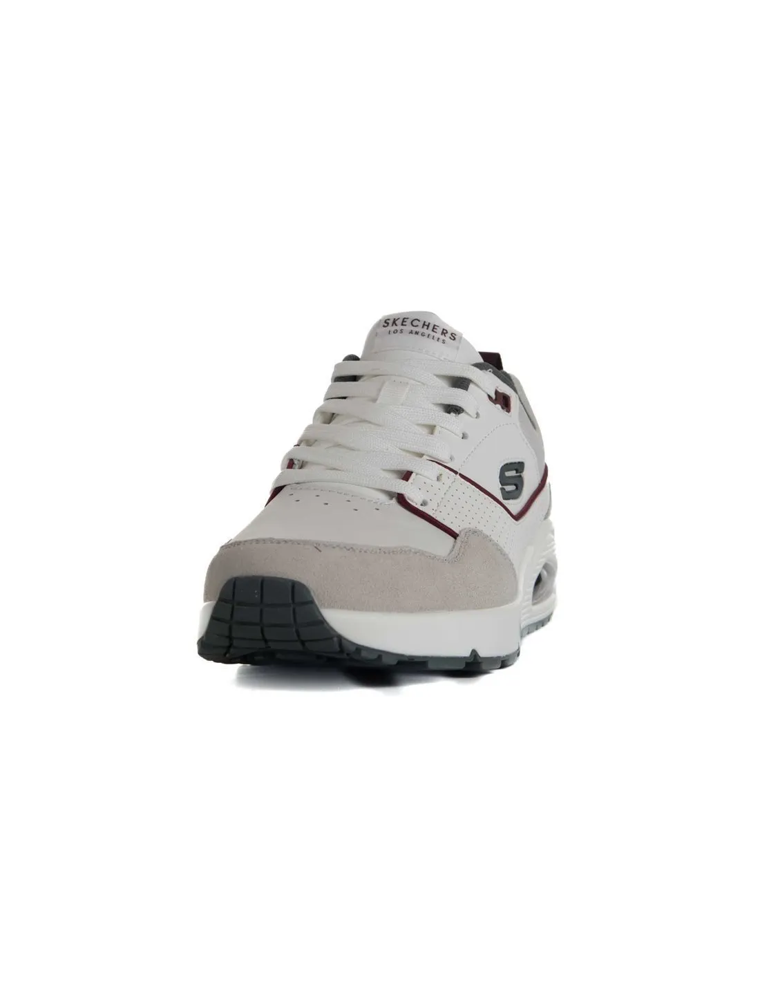 SKECHERS  ZAPATILLAS BLANCO Y VERDE UNO RETRO ONE 183020 HOMBRE