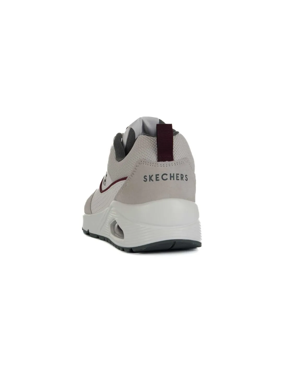 SKECHERS  ZAPATILLAS BLANCO Y VERDE UNO RETRO ONE 183020 HOMBRE