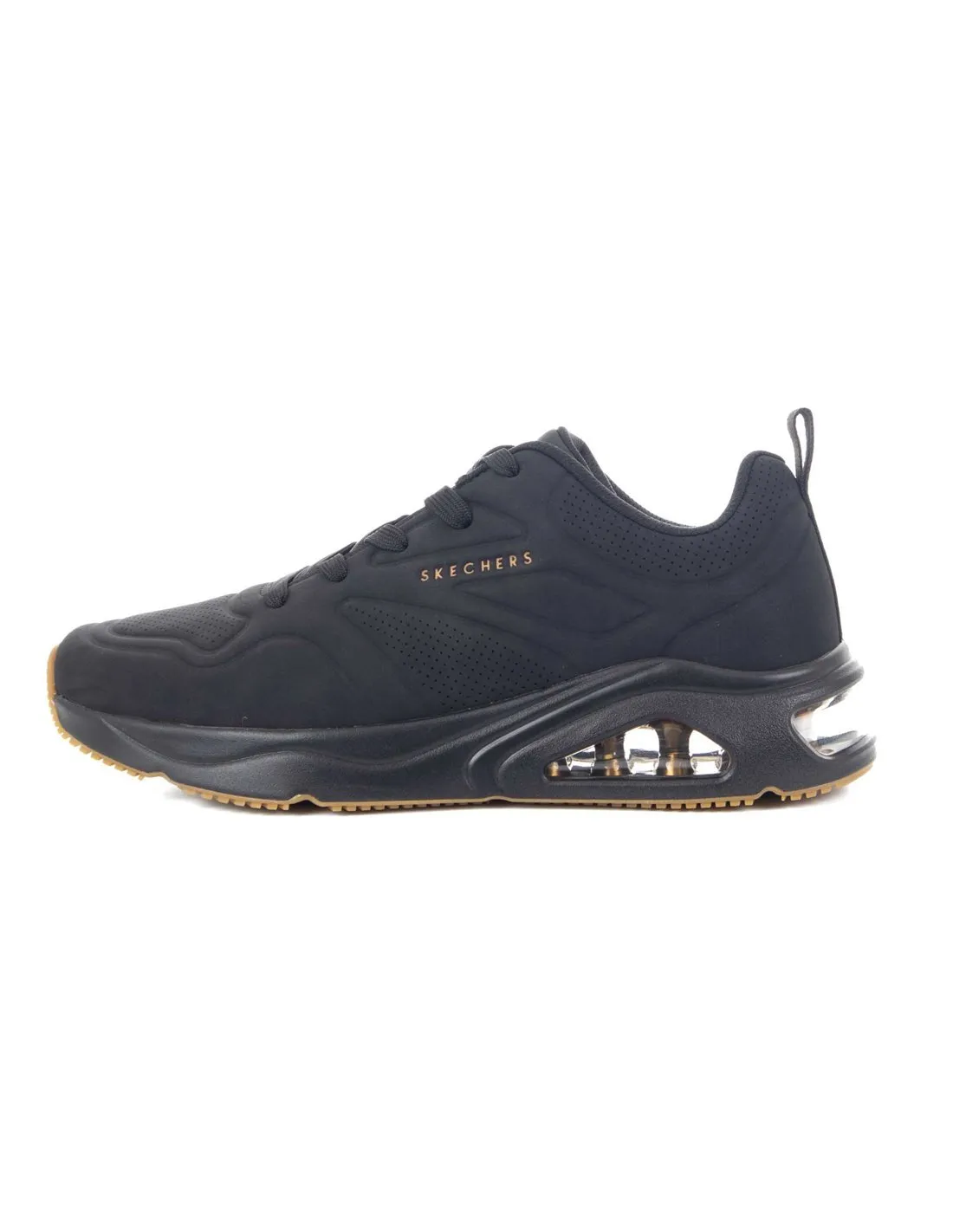 SKECHERS  ZAPATILLAS NEGRAS TRES AIR UNO CASAIRAL 183090 HOMBRE