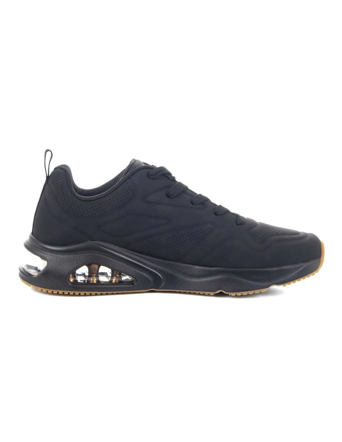 SKECHERS  ZAPATILLAS NEGRAS TRES AIR UNO CASAIRAL 183090 HOMBRE