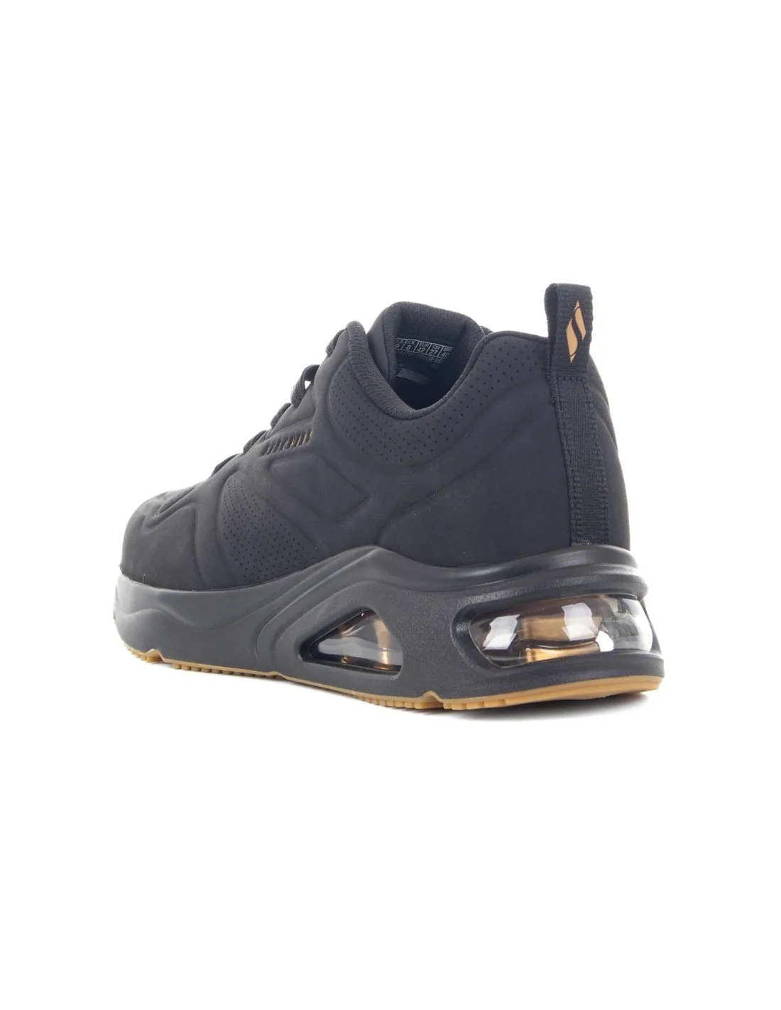 SKECHERS  ZAPATILLAS NEGRAS TRES AIR UNO CASAIRAL 183090 HOMBRE