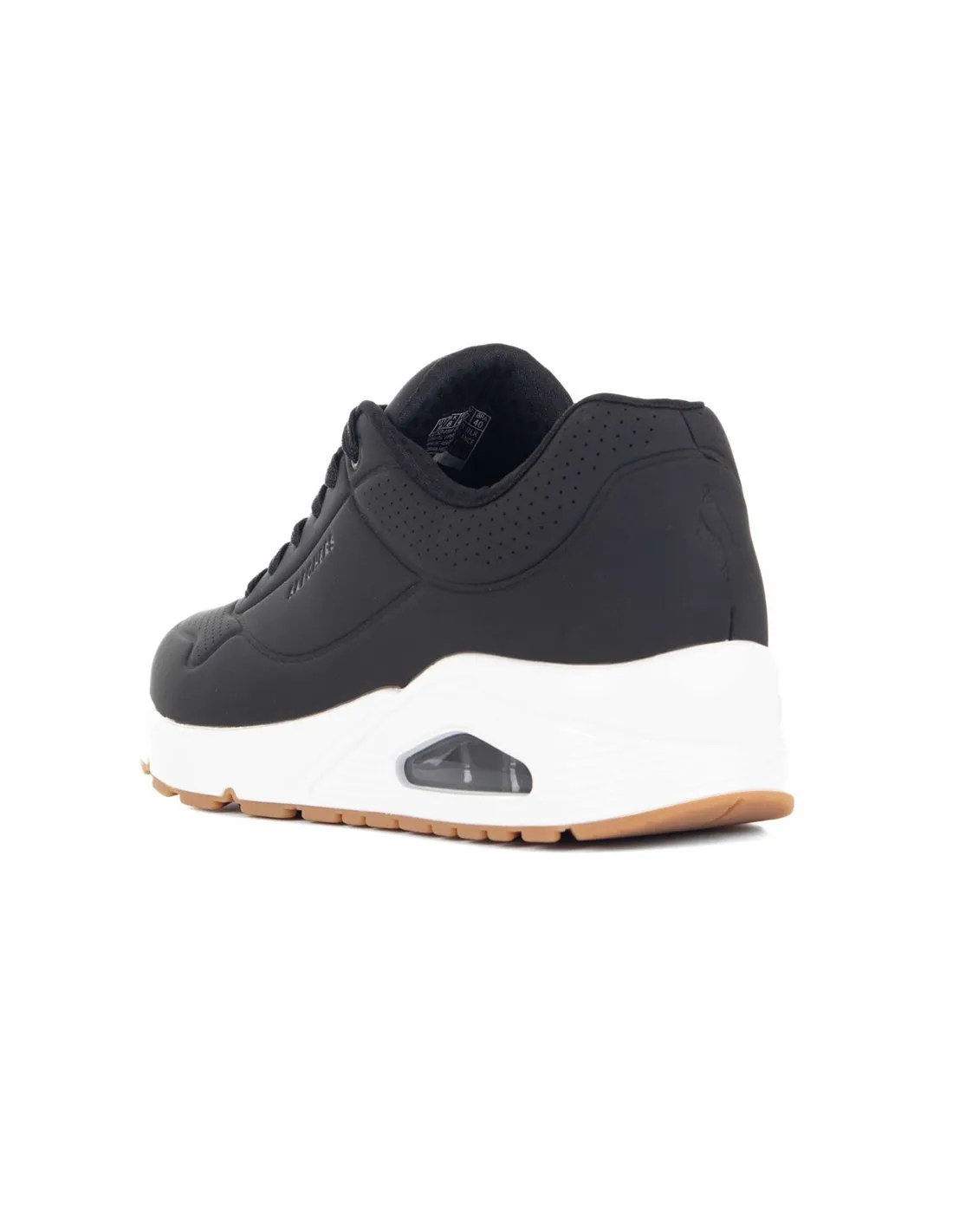 SKECHERS  ZAPATILLAS NEGRAS UNO STAND ON AIR 52458/BLK HOMBRE