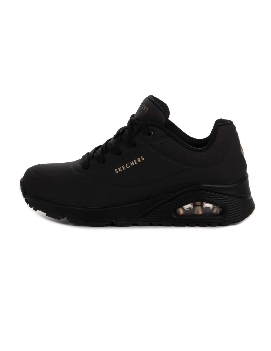 SKECHERS  ZAPATILLAS NEGRAS UNO STAND ON AIR MUJER