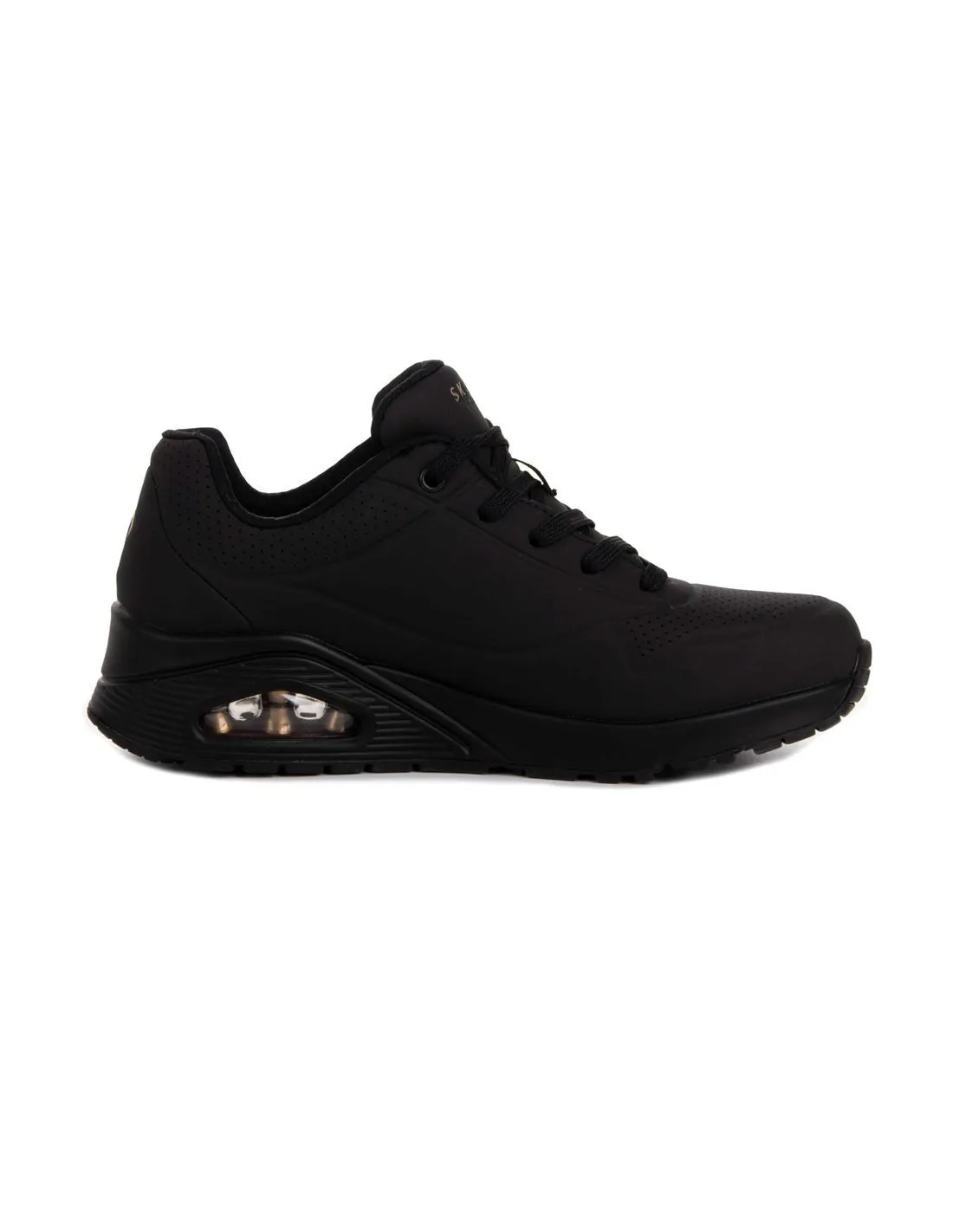 SKECHERS  ZAPATILLAS NEGRAS UNO STAND ON AIR MUJER
