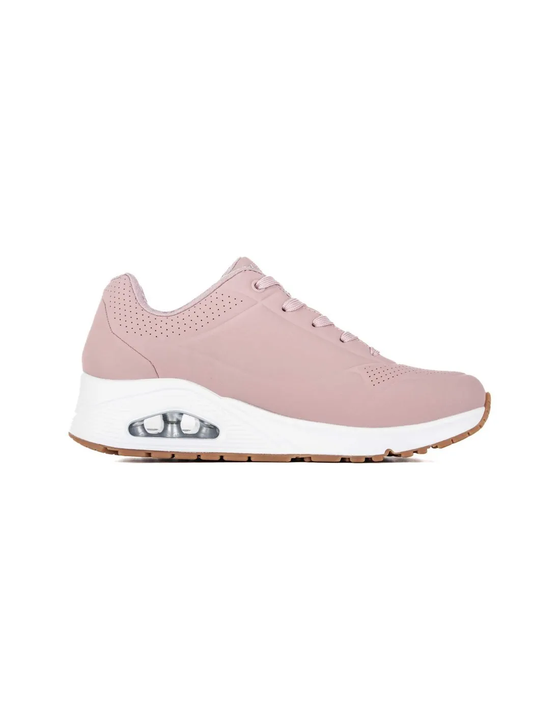 SKECHERS  ZAPATILLAS ROSA UNO STAND ON AIR MUJER