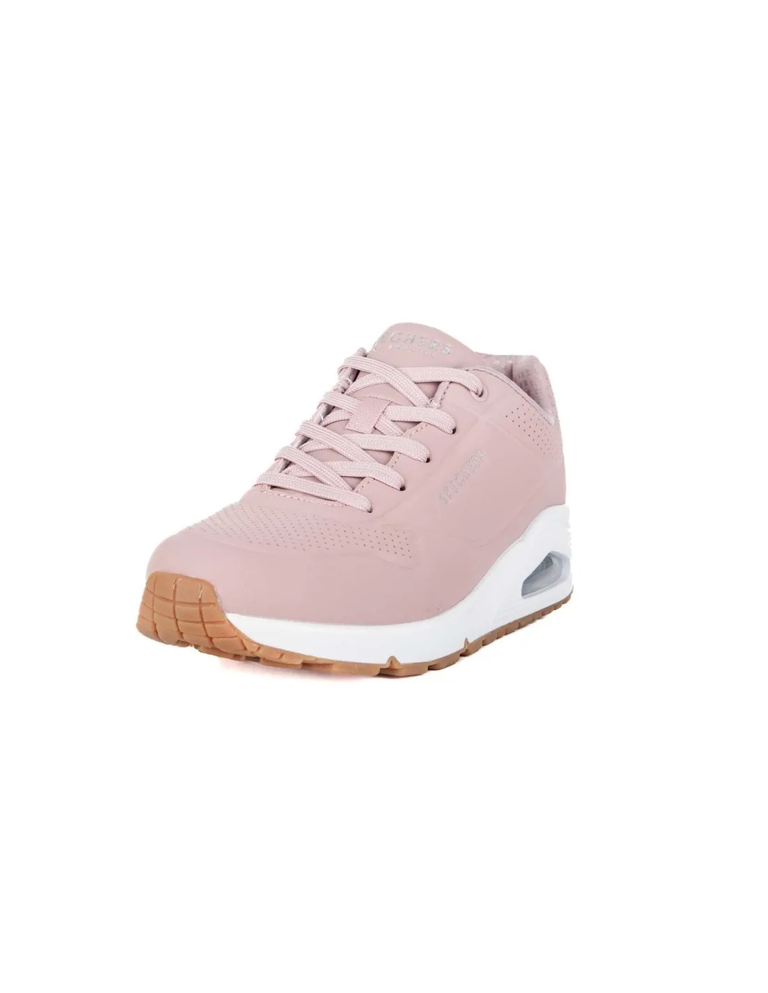 SKECHERS  ZAPATILLAS ROSA UNO STAND ON AIR MUJER