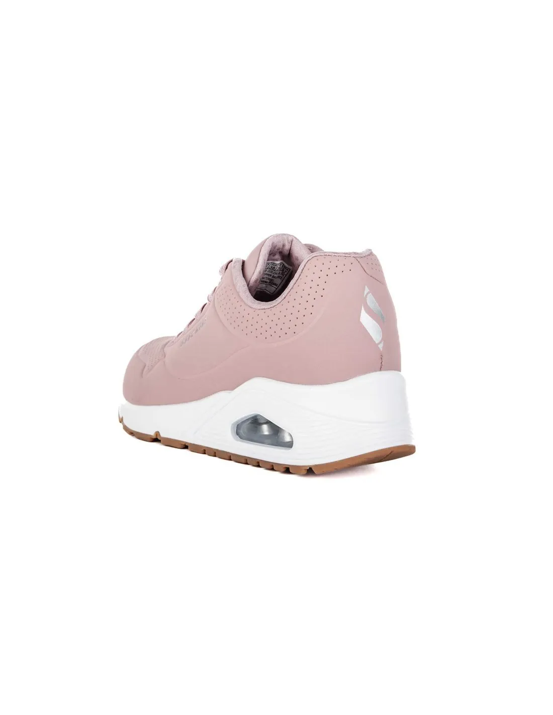 SKECHERS  ZAPATILLAS ROSA UNO STAND ON AIR MUJER