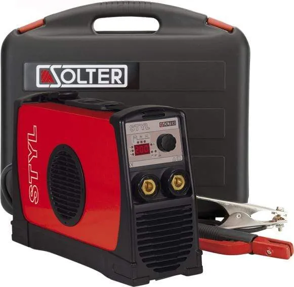 Soldador inverter Solter Styl 205 Pro DI: 200A MMA y 220A TIG