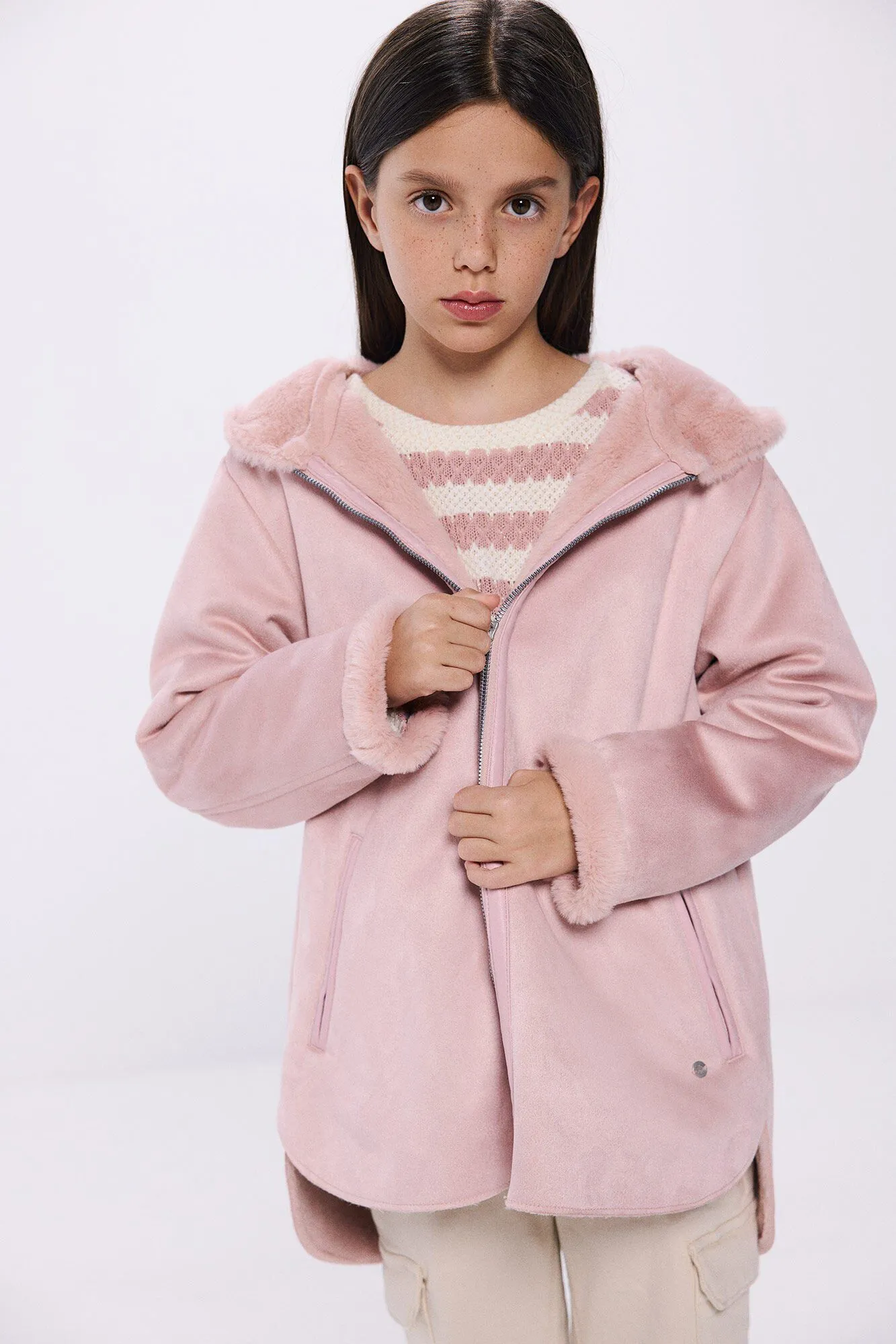 Springfield Kids Chaqueta doble faz niña