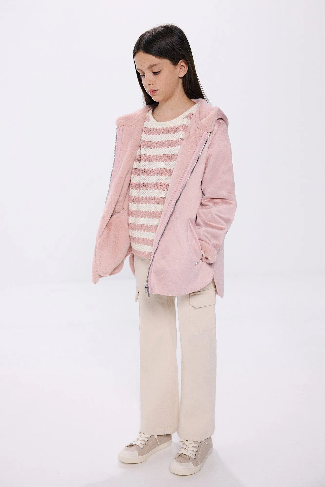 Springfield Kids Chaqueta doble faz niña