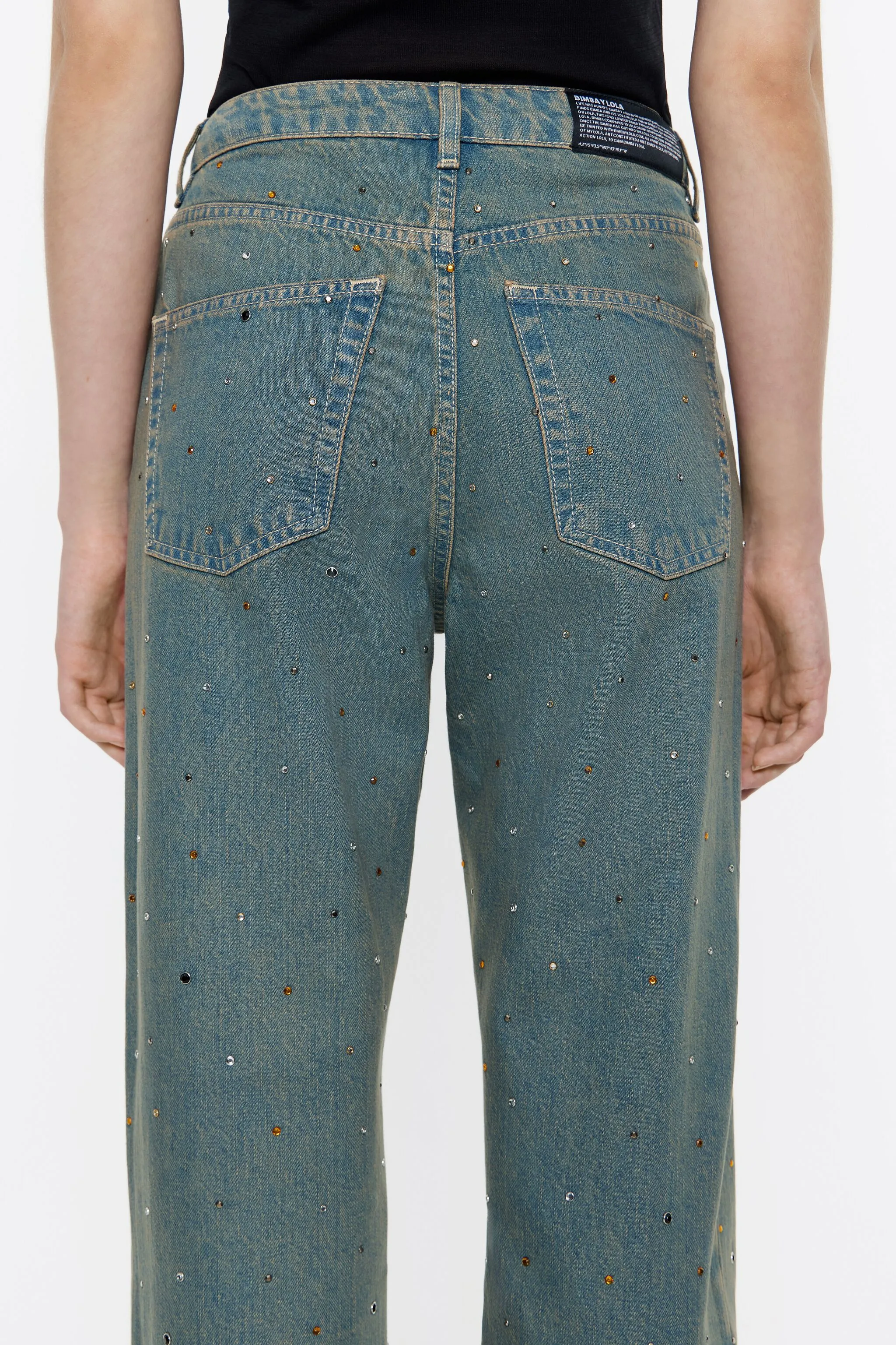 STRAIGHT CROPPED  VAQUERO PIEDRAS AZUL