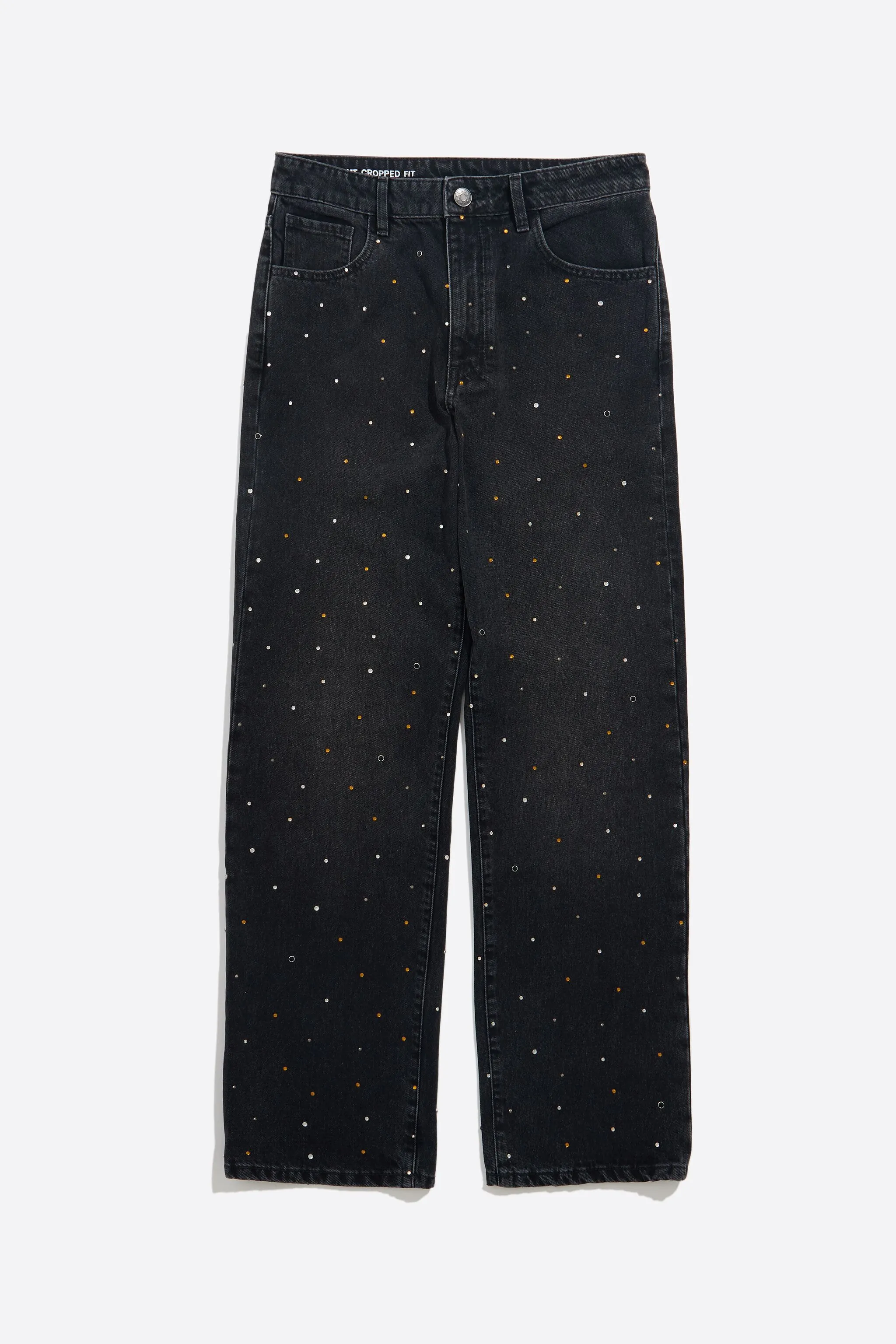 STRAIGHT CROPPED  VAQUERO PIEDRAS NEGRO