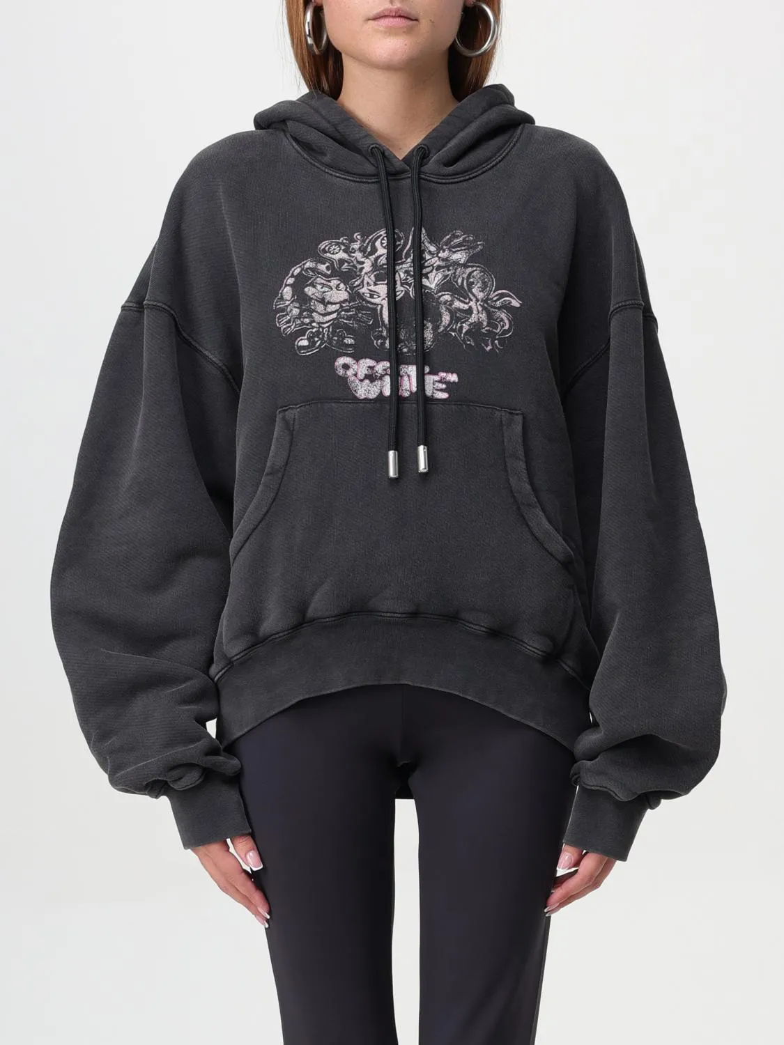 SUDADERA MUJER OFFWHITE