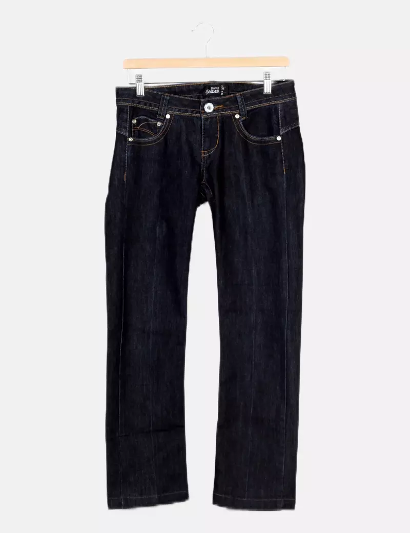 SUITEBLANCO  BLANCO JEANS RECTO TIRO BAJO