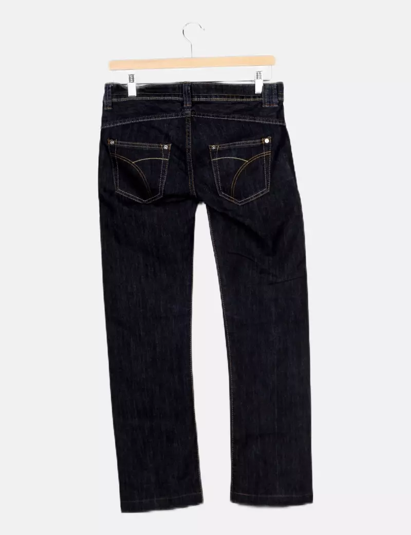 SUITEBLANCO  BLANCO JEANS RECTO TIRO BAJO
