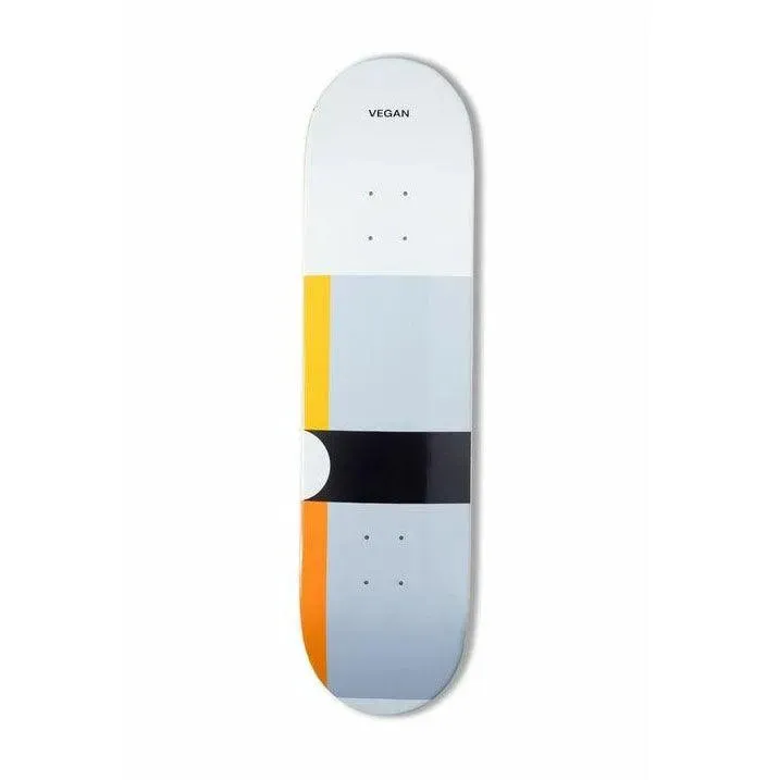 Tabla Skate Vegan Uno Gris Print