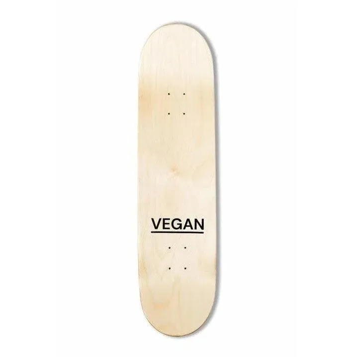 Tabla Skate Vegan Uno Gris Print