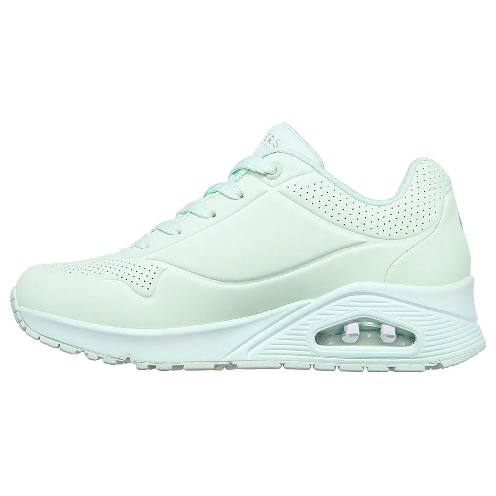 TENIS MUJER SKECHERS UNO   FROSTY KICKS  AGUAMARINA