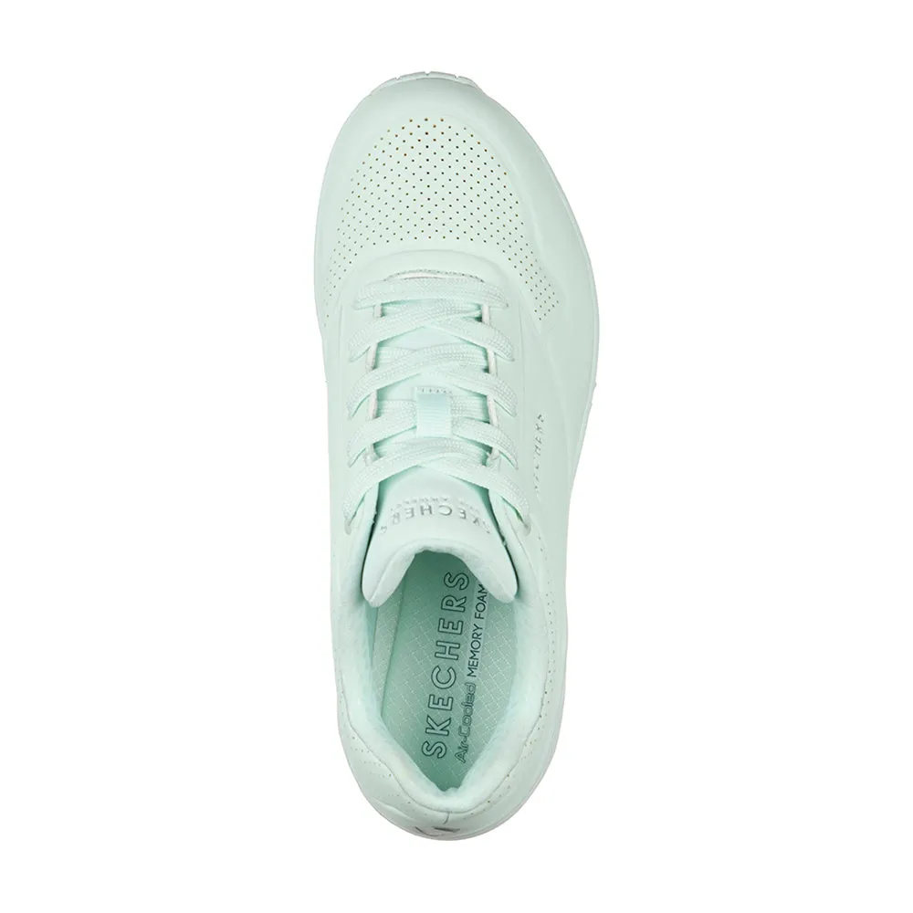 TENIS MUJER SKECHERS UNO   FROSTY KICKS  AGUAMARINA