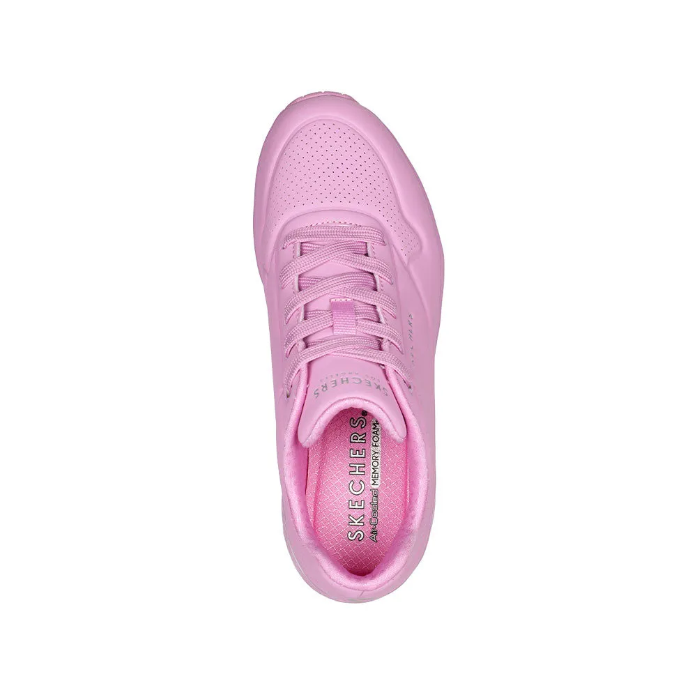 TENIS MUJER SKECHERS UNO STAN  ON AIR  FUCSIA
