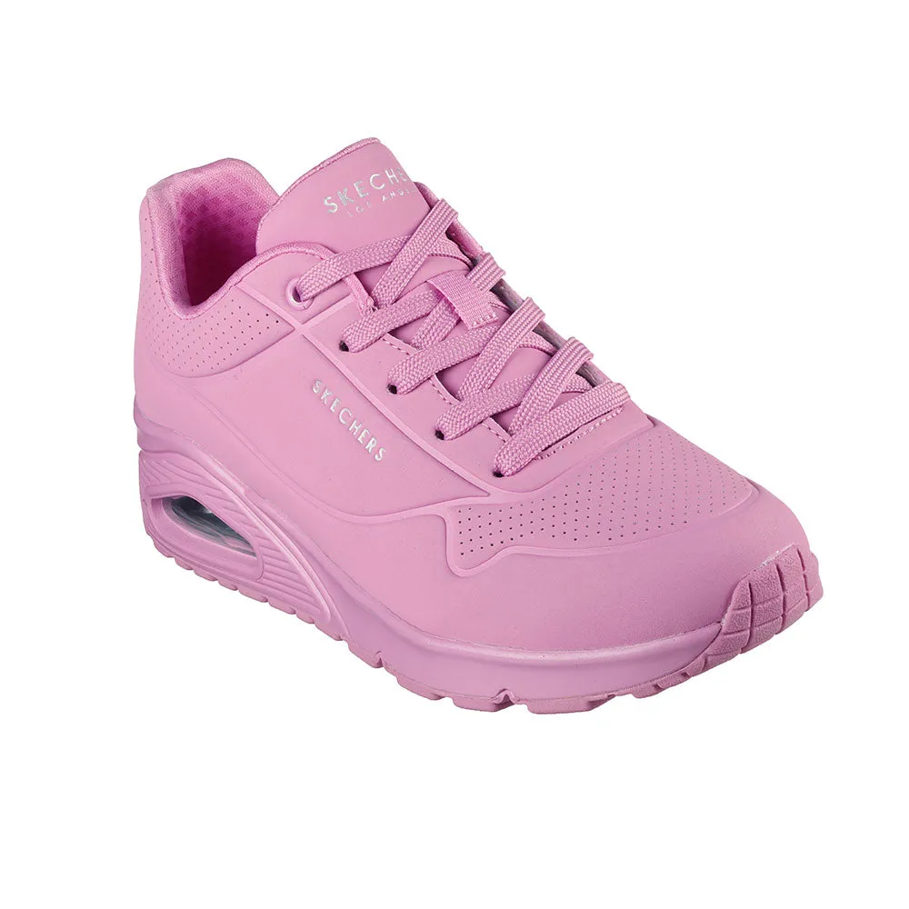 TENIS MUJER SKECHERS UNO STAN  ON AIR  FUCSIA