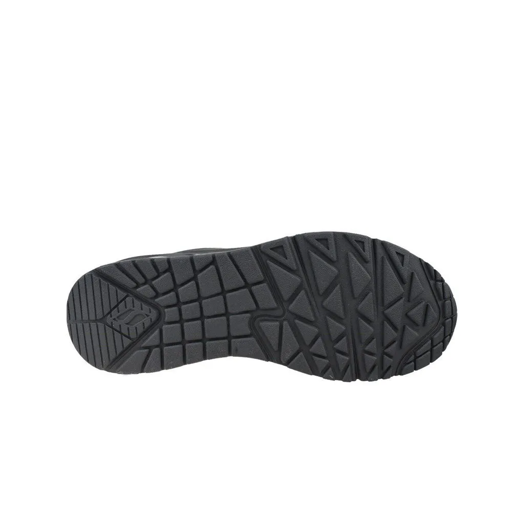 TENIS MUJER SKECHERS UNO STAND ON AIR  NEGRONEGRO