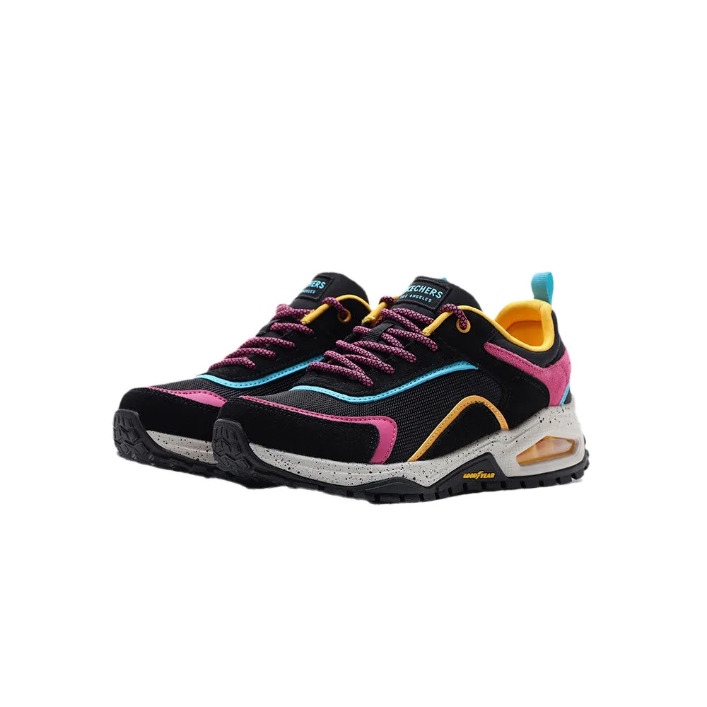 TENIS MUJER SKECHERS UNO TRAIL   NEGROMULTICOLOR
