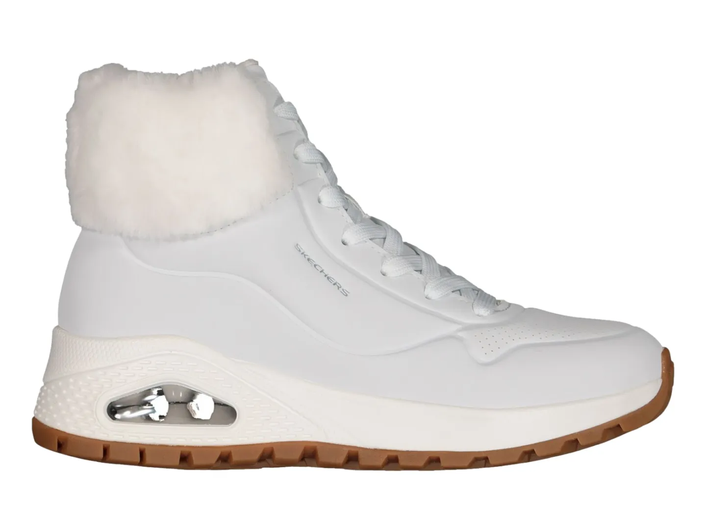 Tenis Skechers Uno Rugged Blanco Para Mujer