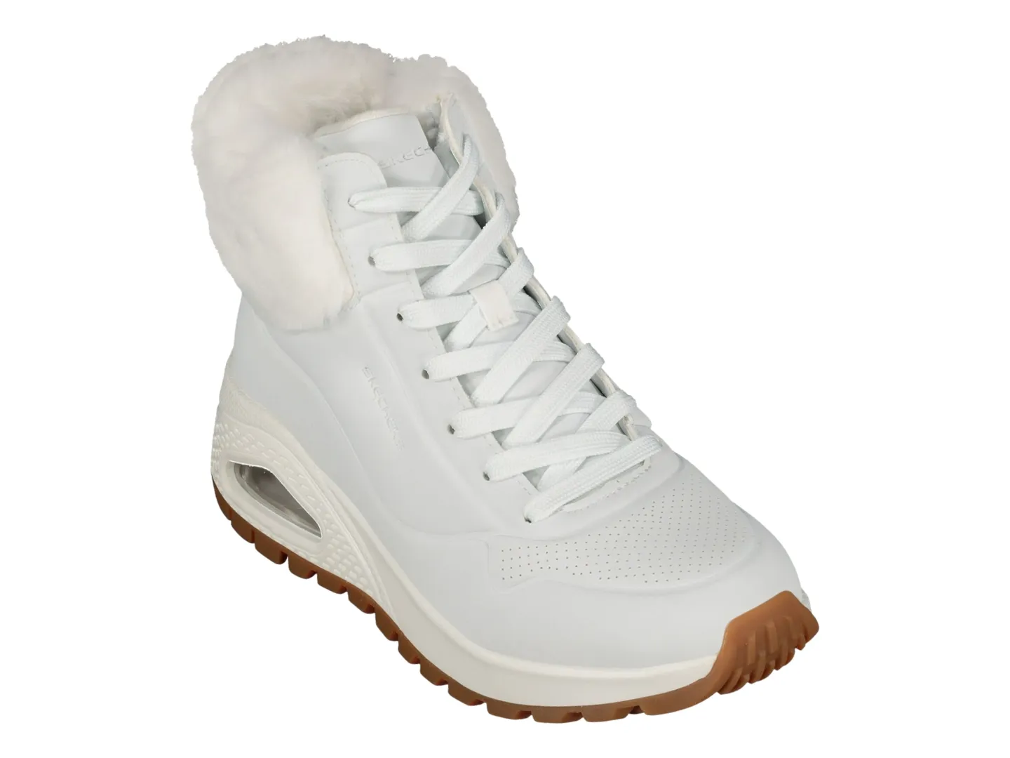 Tenis Skechers Uno Rugged Blanco Para Mujer
