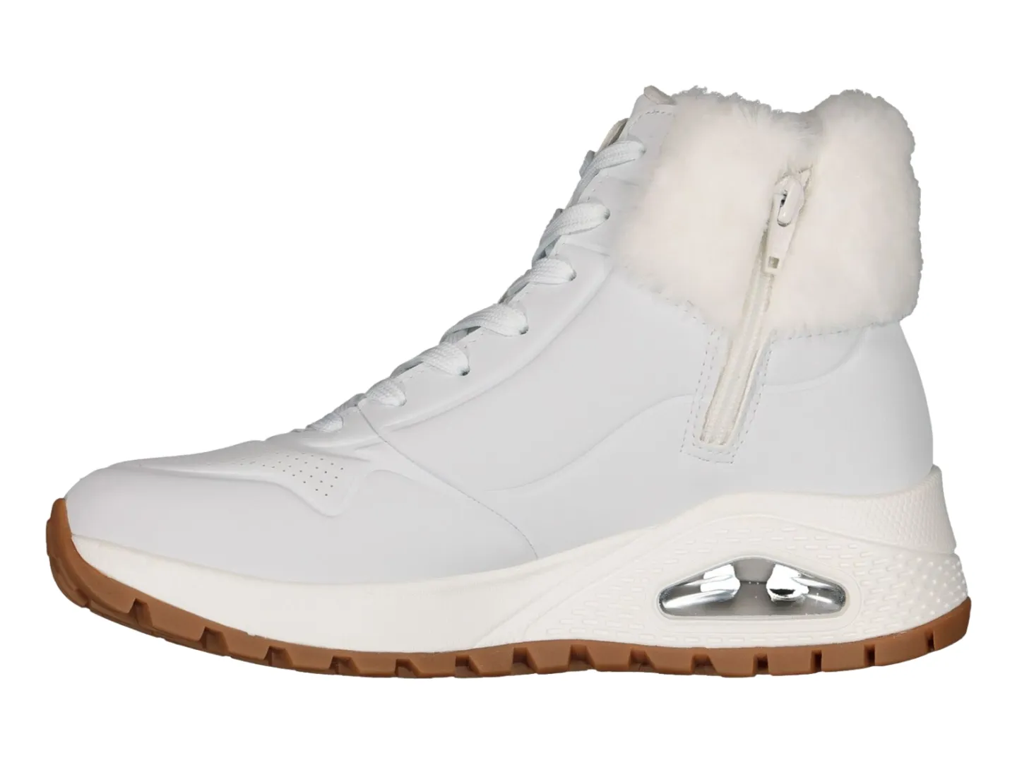 Tenis Skechers Uno Rugged Blanco Para Mujer