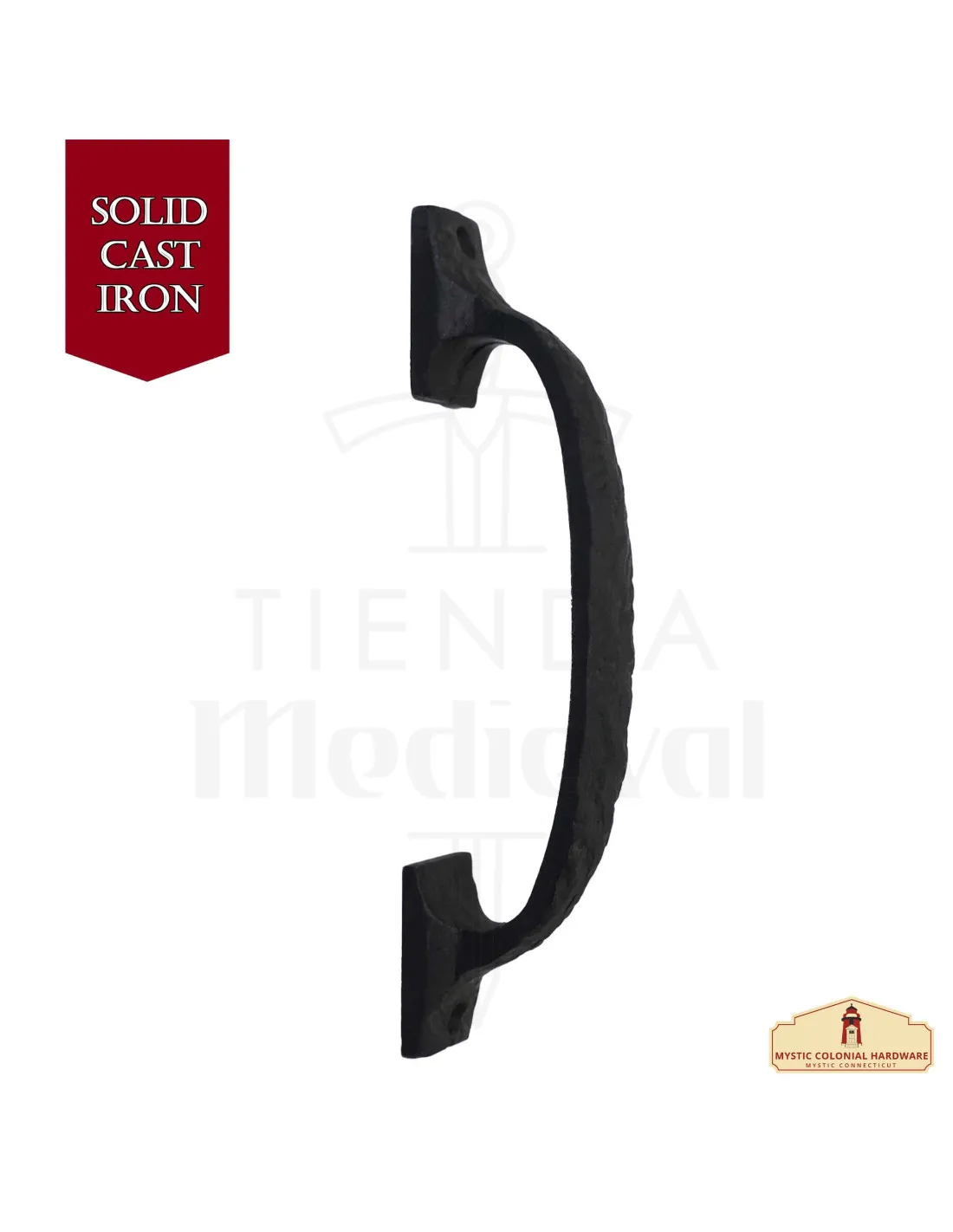 Tirador de puerta medieval (17,7 cm.)