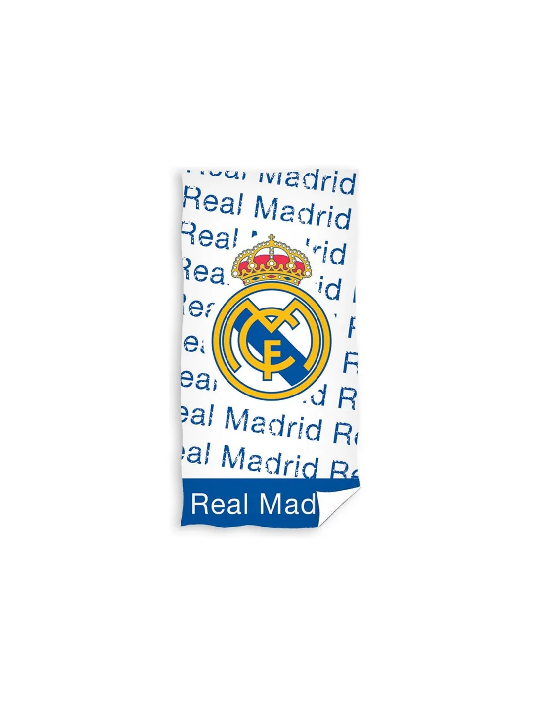 Toalla grande de algodón Real Madrid playa y piscina