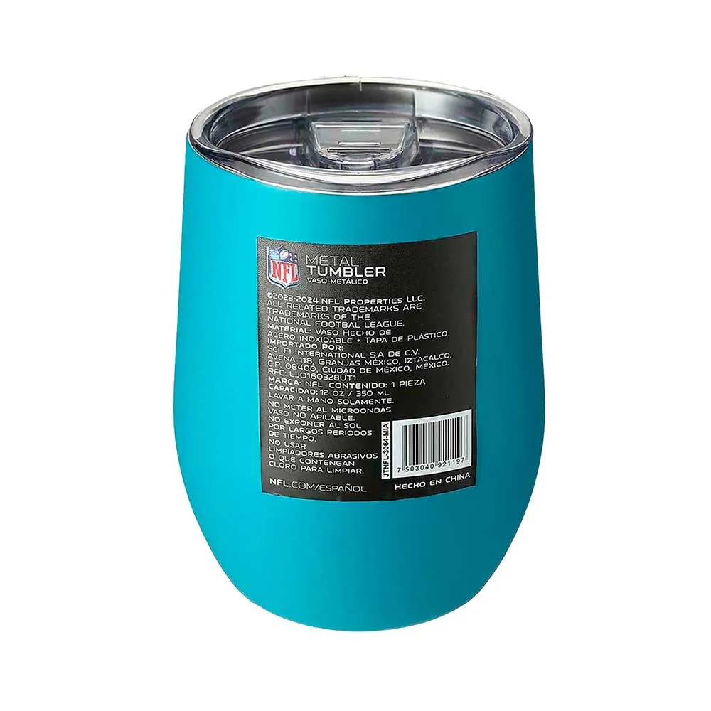 Vaso Termo NFL Metal Tumbler 350ml Miami Dolphins