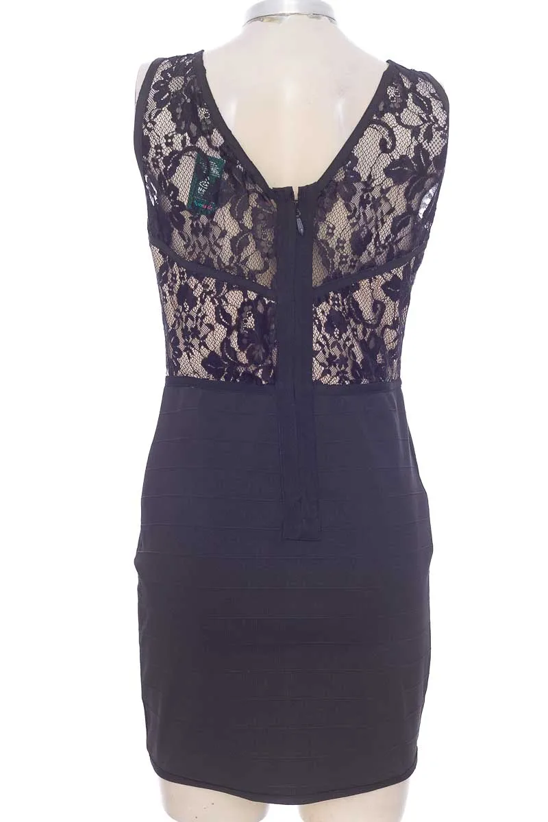 VESTIDO / ENTERIZO COLOR NEGRO  ELA