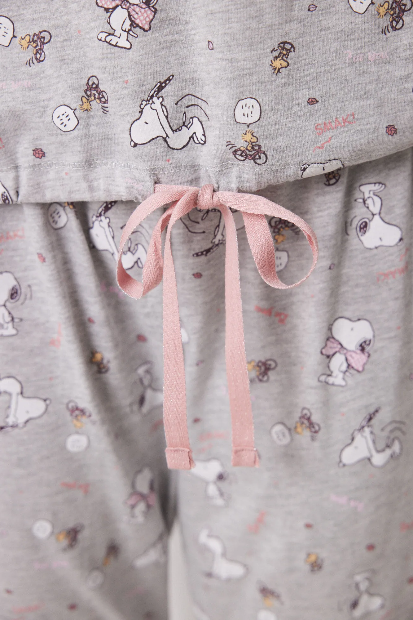 Women'secret Pijama largo algodón Snoopy