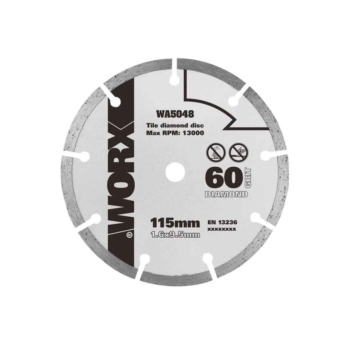 WORXSAW  DISCO DE DIAMANTE WORX WA5048