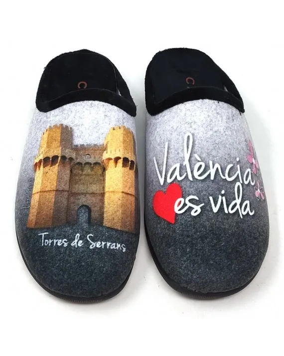 ZAPATILLA CASA MUJER VALENCIA CARLA 5514
