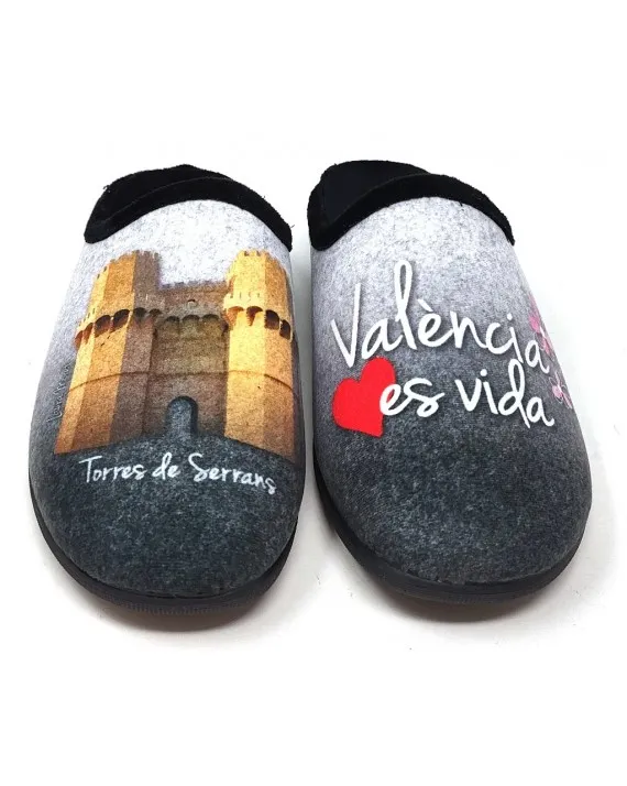 ZAPATILLA CASA MUJER VALENCIA CARLA 5514