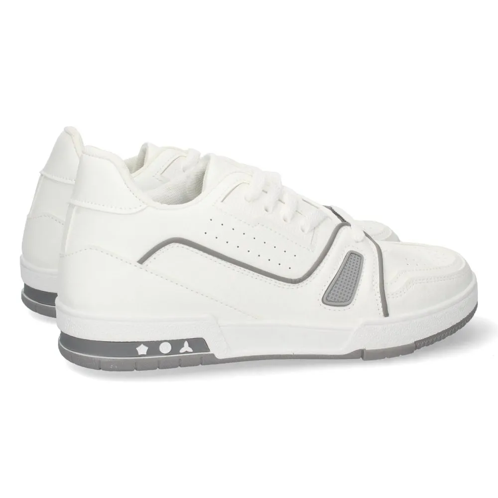 Zapatilla Plana para Hombre Cómodas Perforado Mil Puntos y Cierre de Cordones Primavera Verano