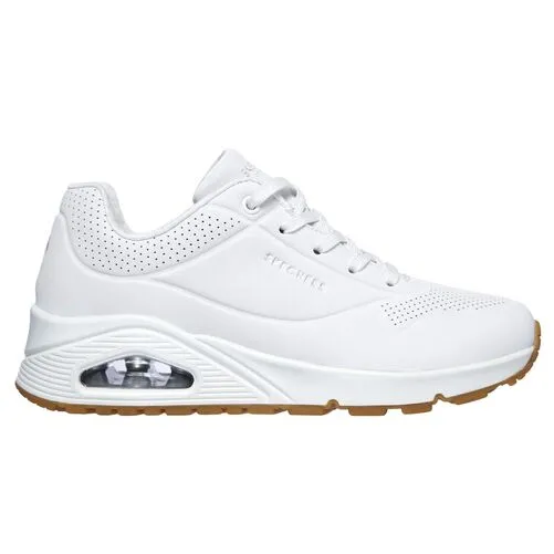 ZAPATILLAS BLANCAS SKECHERS UNO  STAND ON AIR WHITE 36