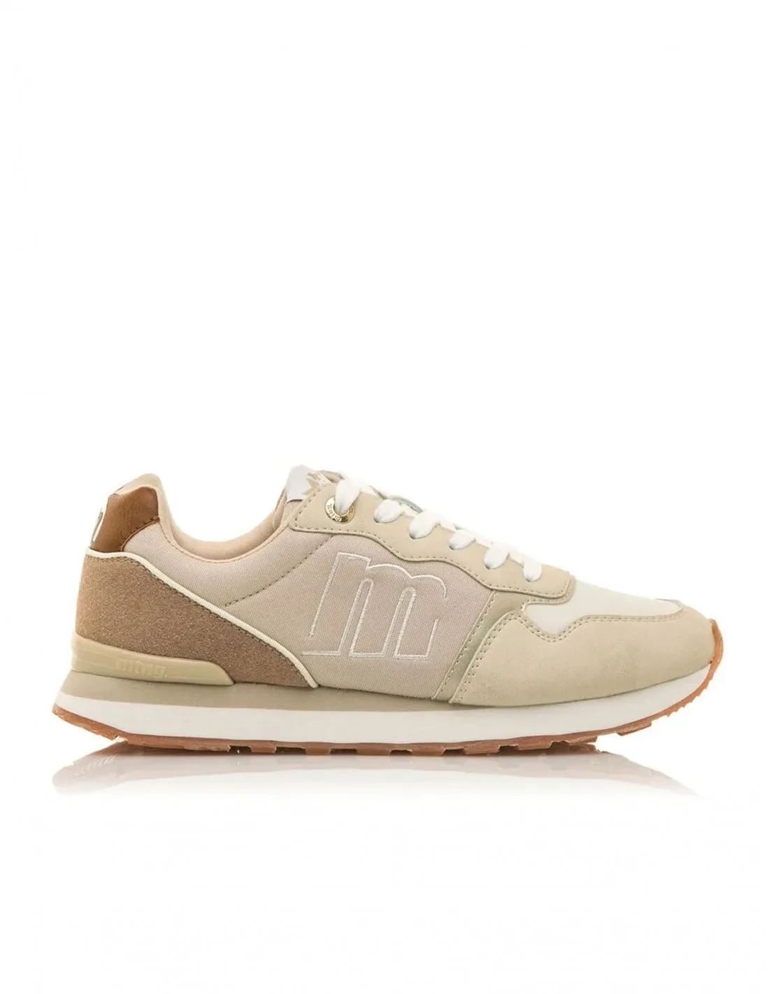 Zapatillas Casual Mujer Beige MUSTANG