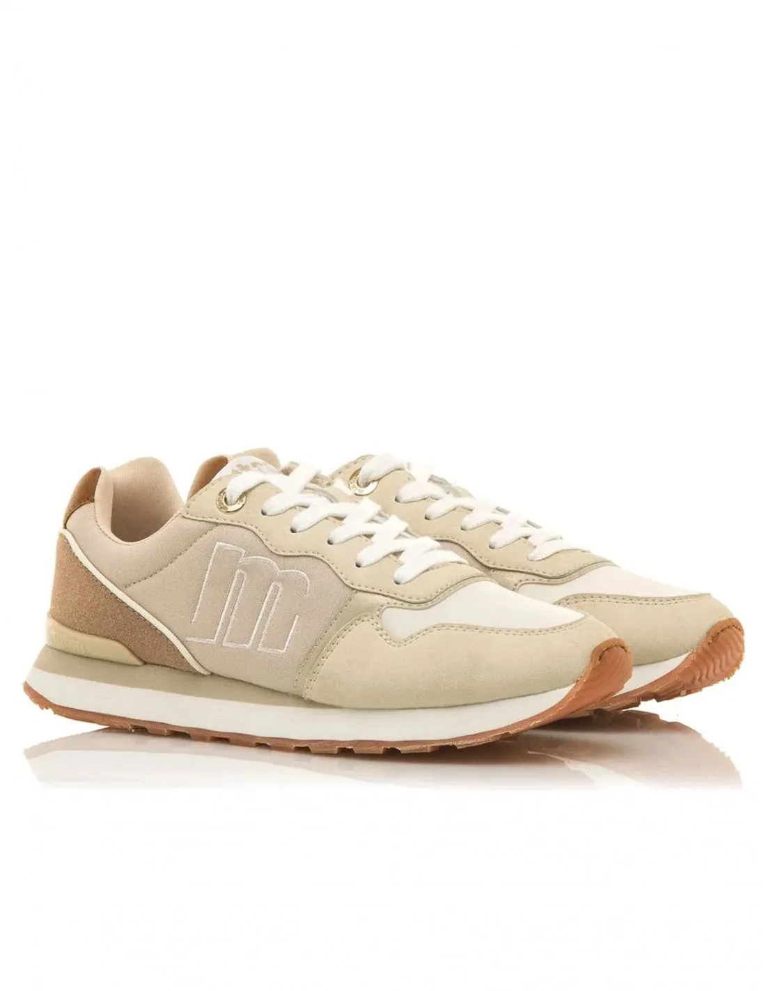 Zapatillas Casual Mujer Beige MUSTANG