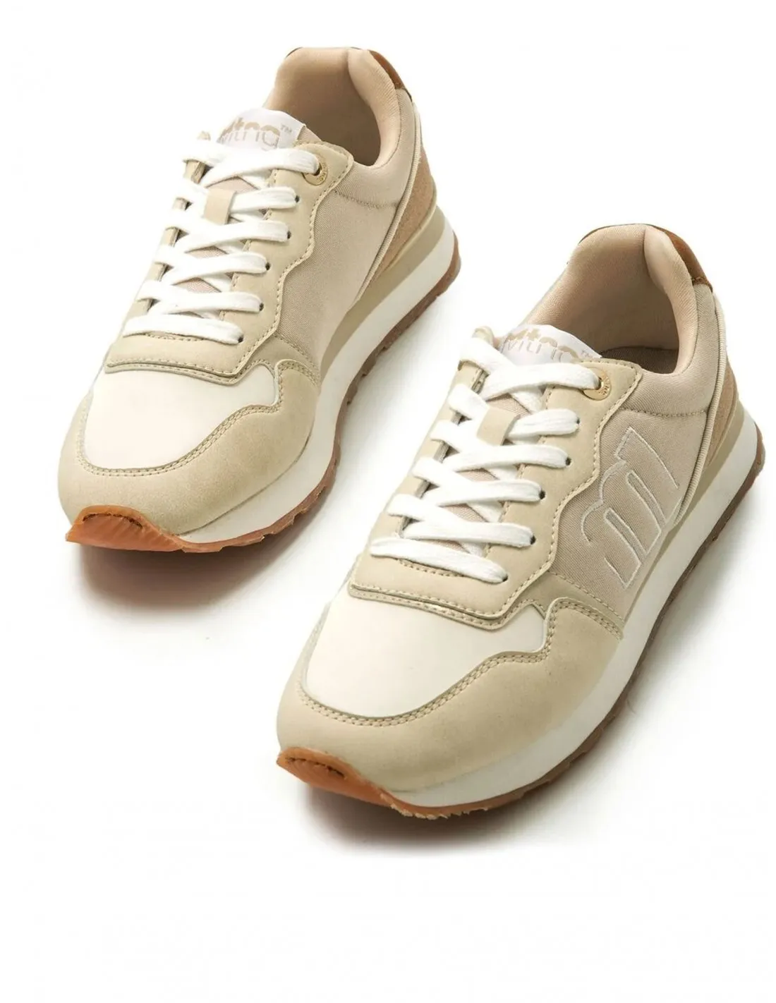 Zapatillas Casual Mujer Beige MUSTANG